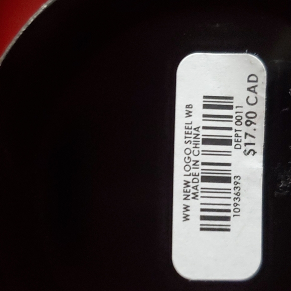 Silver Buffalo WONDER WOMAN LOGO Stainless Steel Water Bottle -New- BPA FREE - Picture 8 of 8